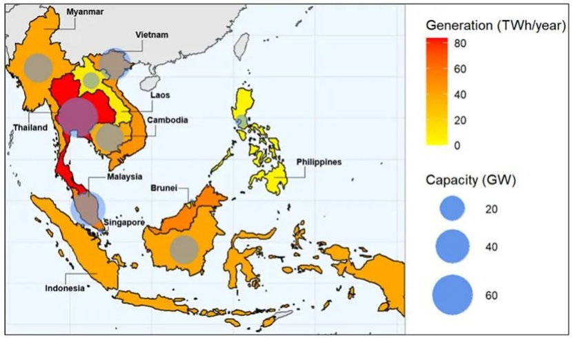 Analys och utsikter för flytande solcellsmarknad i 10 ASEAN-länder